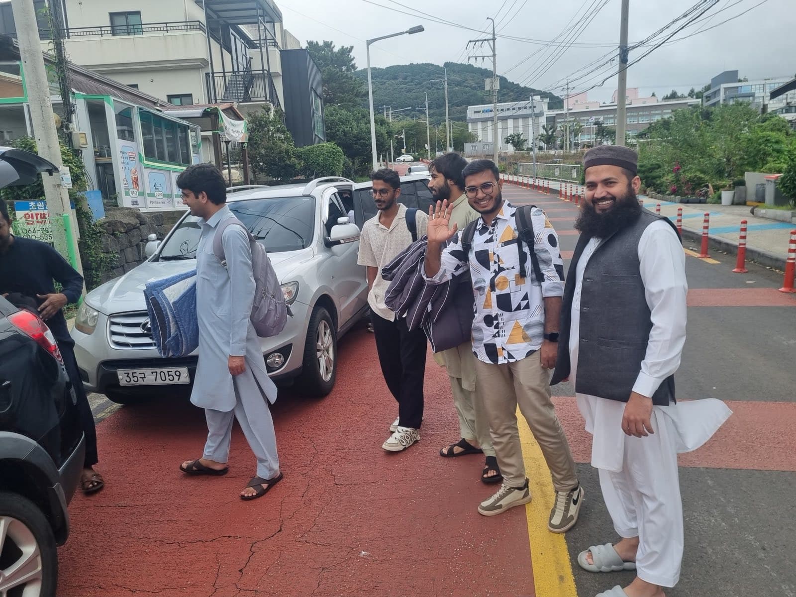 A jamaat setting out
