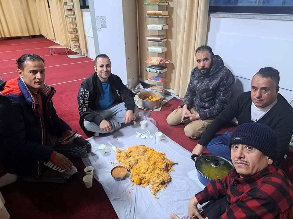 Visitors welcomed at the masjid