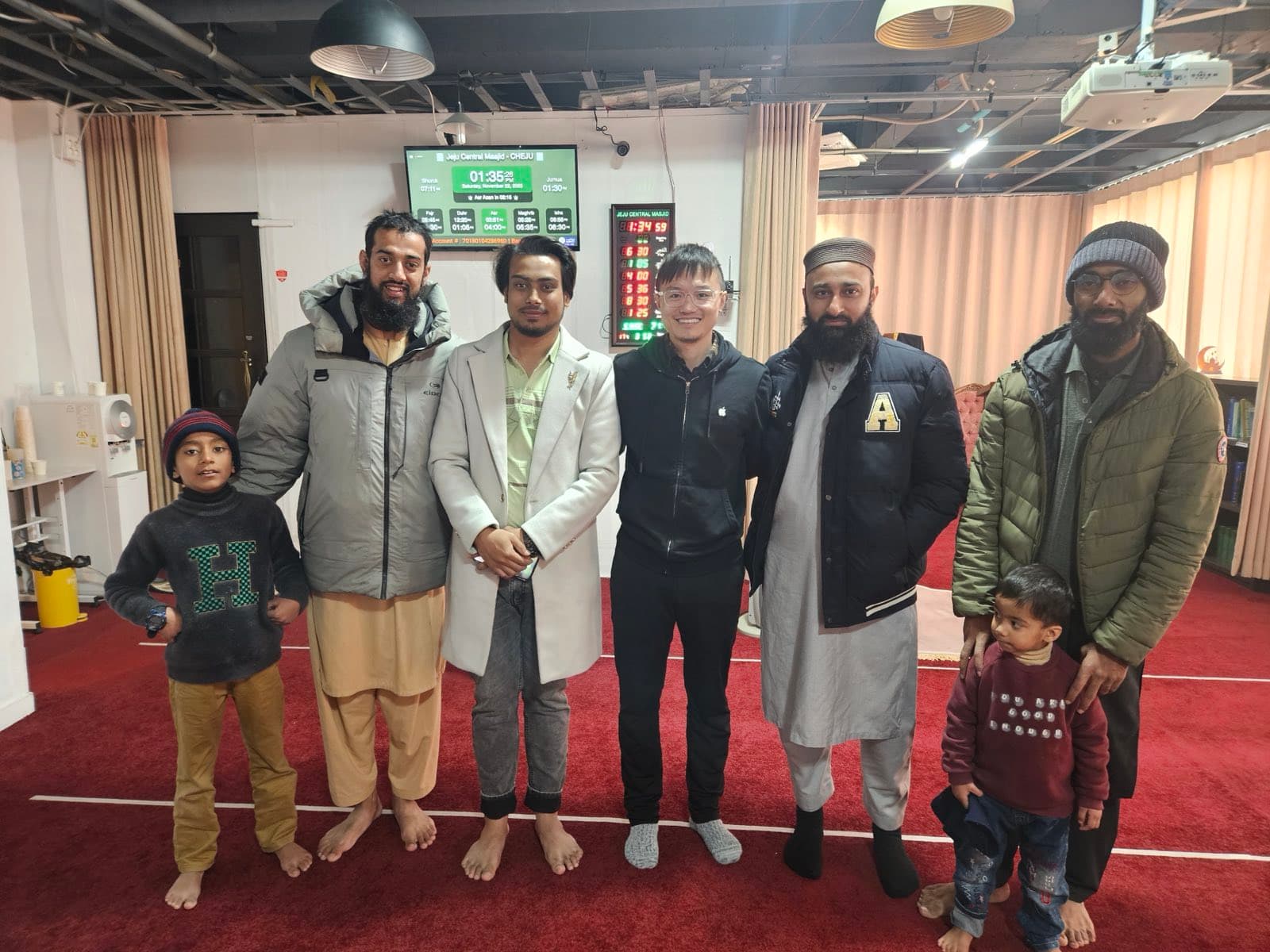 A visitor with our community